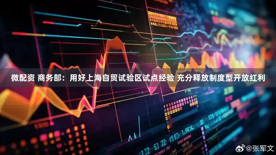 微配资 商务部：用好上海自贸试验区试点经验 充分释放制度型开放红利