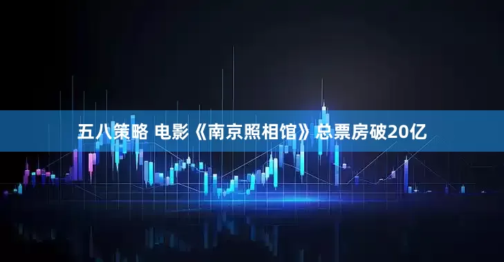 五八策略 电影《南京照相馆》总票房破20亿