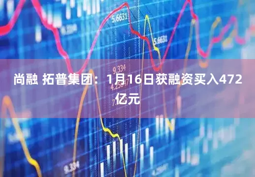 尚融 拓普集团：1月16日获融资买入472亿元